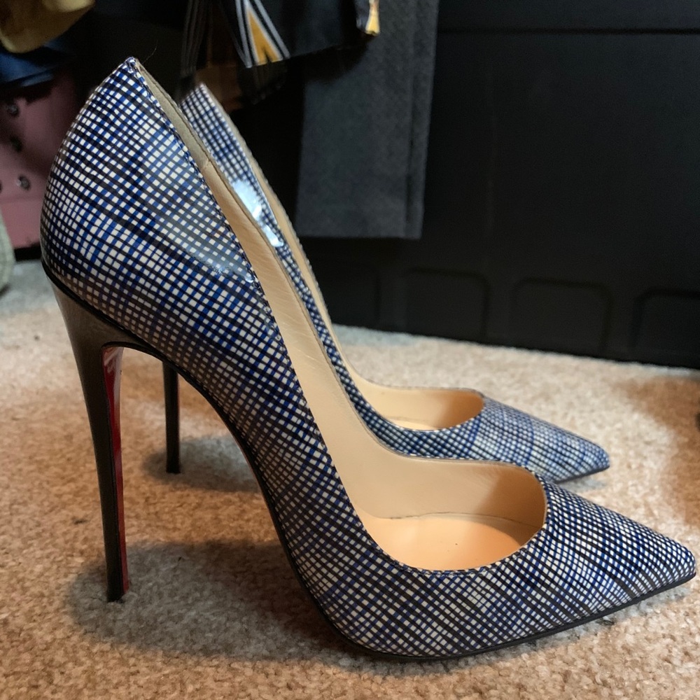 Christian Louboutin Patterned So Kate Heels